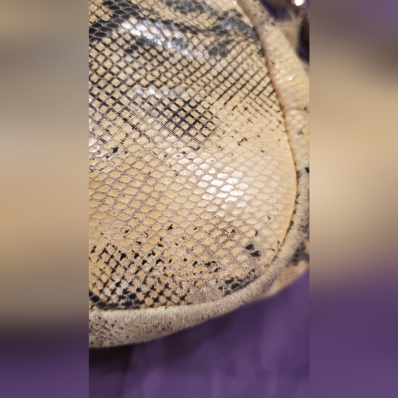 **FREE with Any Purchase!**Snakeskin print handbag - Picture 5 of 11